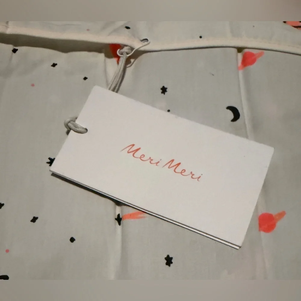 Meri‎ Meri | Organic Reversible Space Duvet Cover